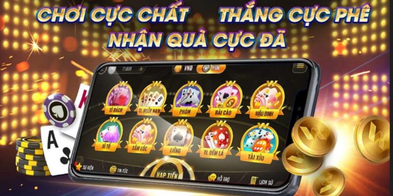 Cổng game cung cấp đa dạng trò chơi bài hiện đại